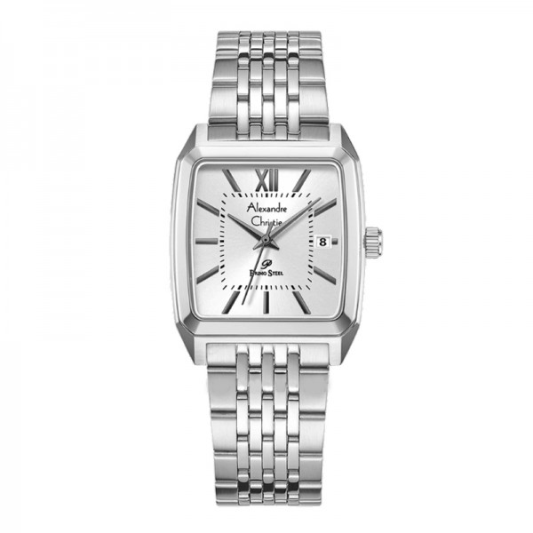 Alexandre Christie AC 1041 Silver White Man MDBSSSL